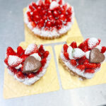 『バレンタイン特別バージョン』ハート型のイチゴタルト