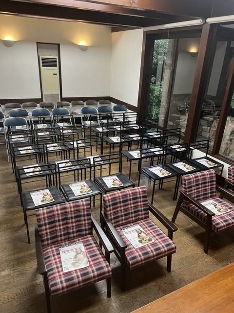 まつざき寄席の会場の様子