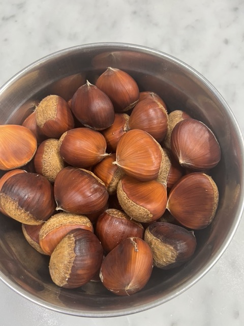 伊豆産の栗