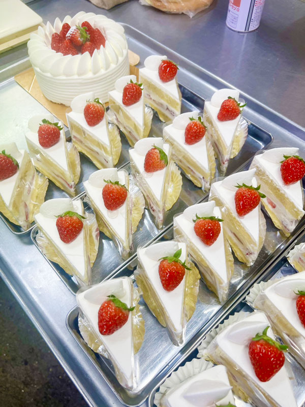 2025年のいちごのショートケーキ