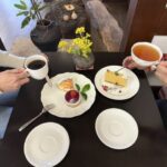 飲み物はアメリカンコーヒーとアールグレーをチョイスされました。