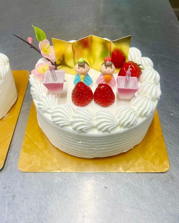 2026年ひな祭りケーキ