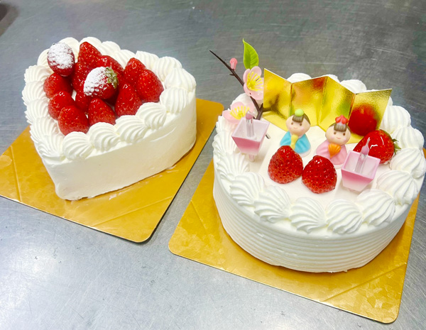 2026年ひな祭りケーキ